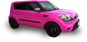 color change vinyl wraps for cars - pink